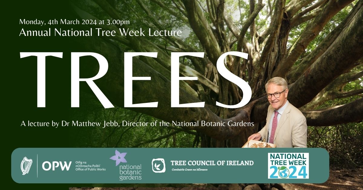 Annual National Tree Week Lecture: "Trees" by Matthew Jebb