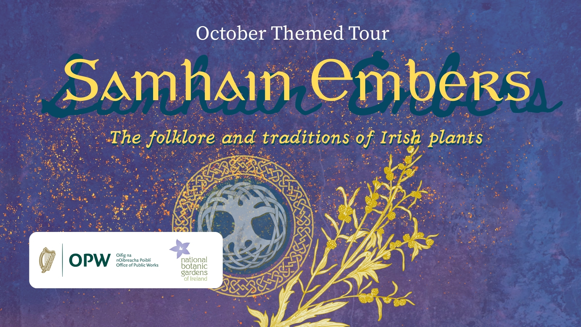 Samhain Embers tour poster